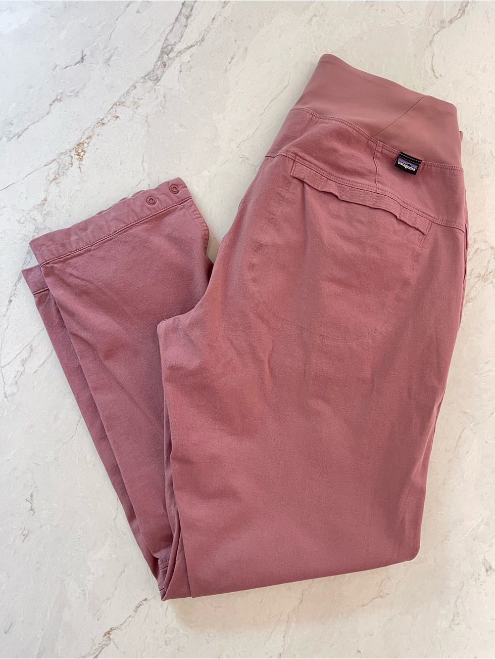 Patagonia Women's Rose "Caliza Rock" Pull-On Climbing Pants, Size 8, GUC